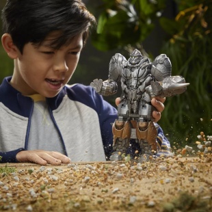 TRANSFORMERS 7 SMASH CHANGERS FIGURINA RHINOX 23CM - Img 4