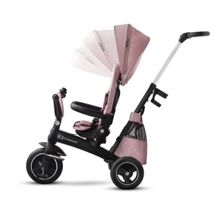 TRICICLETA KINDERKRAFT EASYTWIST, MAUVELOUS PINK - Img 11