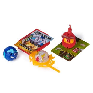 BAKUGAN SET DE LUPTA BRUISER, DRAGONOID, HAMMERHEAD, TITANIUM DRAGONOID SI NILLIOUS - Img 5