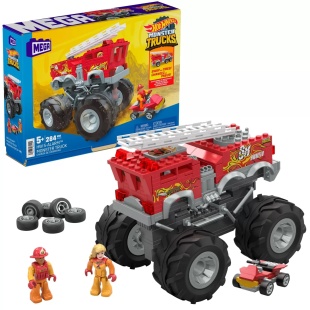 HOT WHEELS MONSTER TRUCK MEGA SET CONSTRUCTIE 5 ALARM - Img 5