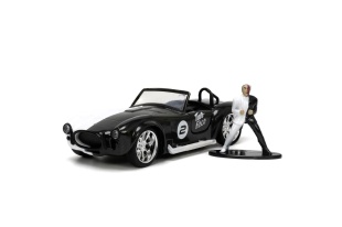 JADA BATMAN SET FIGURINA TWO FACE SI MASINUTA METALICA SHELBY COBRA 427 SCARA 1:32 - Img 2