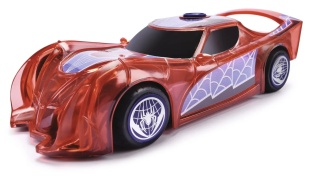 JADA MARVEL MASINUTA LIGHT HERO SPIDER MAN CU SUNETE SI LUMINI SCARA 1:32 - Img 2