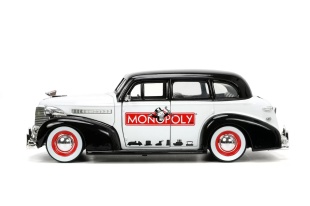 JADA SET MASINUTA METALICA CHEVROLET MASTER DELUXE 1939 SCARA 1:24 SI FIGURINA MR MONOPOLY - Img 6