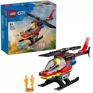 LEGO CITY ELICOPTER DE POMPIERI 60411 - Img 5