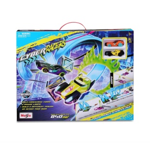 MAISTO CYBER RACERS CIRCUIT CURSA DUBLA
