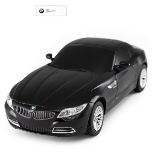 MASINA CU TELECOMANDA BMW Z4 NEGRU SCARA 1 LA 24 - Img 3