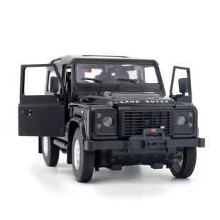 MASINA CU TELECOMANDA LAND ROVER DEFENDER NEGRU CU SCARA 1 LA 14 - Img 6