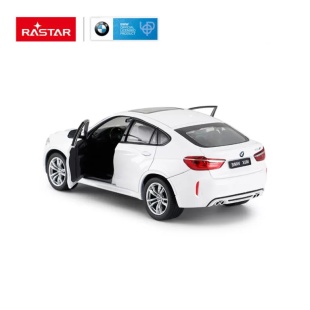MASINUTA METALICA BMW X6M ALB SCARA 1 LA 24 - Img 3