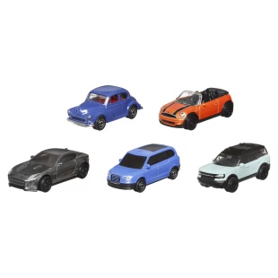 MATCHBOX SET 5 MASINUTE METALICE MBX BRITISH ROADWAYS SCARA 1:64 - Img 2