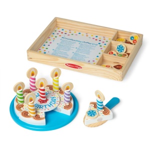 MELISSA AND DOUG SET DE JOACA DIN LEMN TORT ANIVERSAR - Img 2
