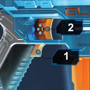 NERF BLASTER ELITE 2.0 TURBINE CS-18 - Img 3
