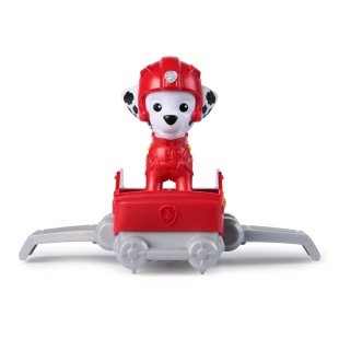PATRULA CATELUSILOR ACTION PUPS SET VEHICUL DE SALVARE HOVERBOARD SI FIGURINA MARSHALL 5 CM - Img 6