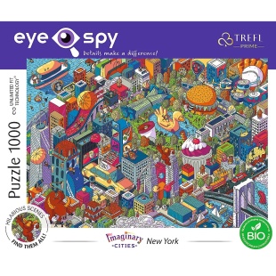 PUZZLE TREFL 1000 UFT EYE SPY NEW YORK - Img 3