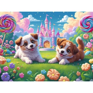 PUZZLE TREFL 30 FAMILIA TREFLIK O LUME PLINA DE ZAMBETE - Img 2