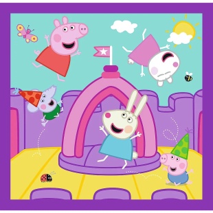PUZZLE TREFL 3IN1 OBICEIURILE LUI PEPPA PIG - Img 4