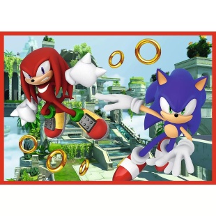 PUZZLE TREFL 4IN1 SONIC AVENTURILE LUI SONIC - Img 4