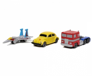 TRANSFORMERS SET 3 NANO MASINUTE METALICE 4CM - Img 2