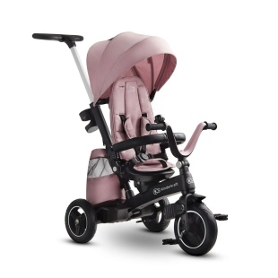TRICICLETA KINDERKRAFT EASYTWIST, MAUVELOUS PINK - Img 2