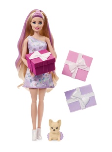 BARBIE PAPUSA PARTY UNBOXED REVEAL BLONDA - Img 2