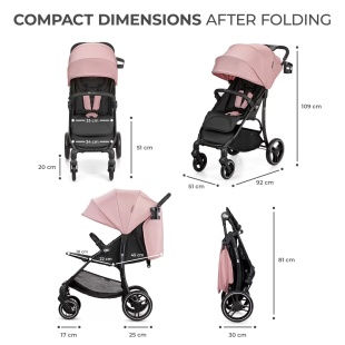 CARUCIOR SPORT KINDERKRAFT TRIG2, PINK - Img 5