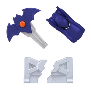 FISHER PRICE BATWHEELS MASINUTA ALBASTRA SCARA 1:55 - Img 5