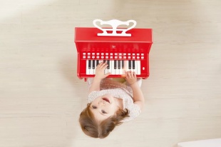 HAPE PIAN ELECTRONIC ROSU CU LUMINI - Img 4
