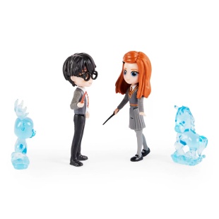 HARRY POTTER WIZARDING WORLD MAGICAL MINIS SET 2 FIGURINE HARRY POTTER SI GINNY WEASLEY - Img 4