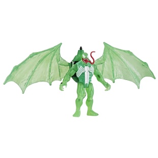 HASBSPIDERMAN SET VEHICUL SI FIGURINA GREEN SYMBIOTE 10CM - Img 2