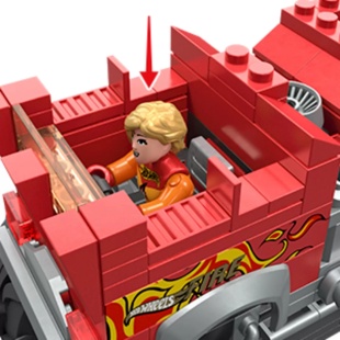 HOT WHEELS MONSTER TRUCK MEGA SET CONSTRUCTIE 5 ALARM - Img 6