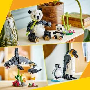 LEGO CREATOR ANIMALE SALBATICE: FAMILIA DE URSI PANDA 31165 - Img 7