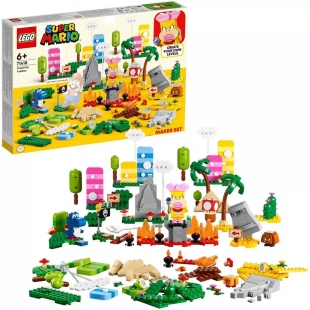 LEGO SUPER MARIO SET DE CREATOR CUTIA DE UNELTE PENTRU CREATIVITATE 71418 - Img 6