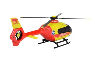 MAJORETTE ELICOPTER DE SALVARE AIRBUS H135 CU SUNETE SI LUMINI - Img 5