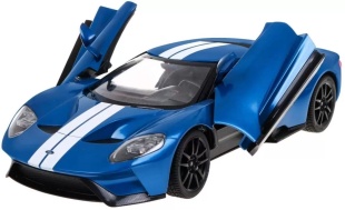 MASINA CU TELECOMANDA FORD GT ALBASTRU CU SCARA 1 LA 14 - Img 6