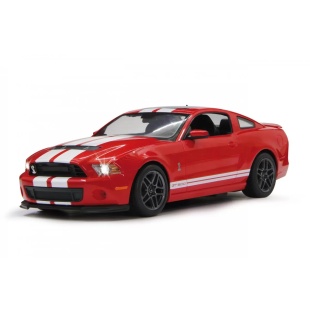 MASINA CU TELECOMANDA FORD SHELBY GT500 ROSU CU SCARA 1 LA 14 - Img 5