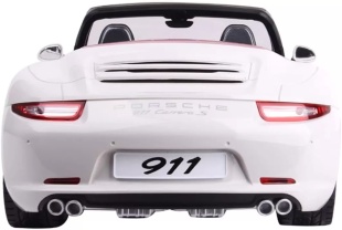 MASINA CU TELECOMANDA PORSCHE CARRERA S ALB CU SCARA 1 LA 12 - Img 3