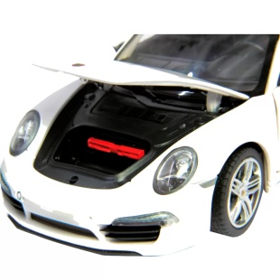 MASINUTA METALICA PORSCHE 911 ALB SCARA 1 LA 24 - Img 3
