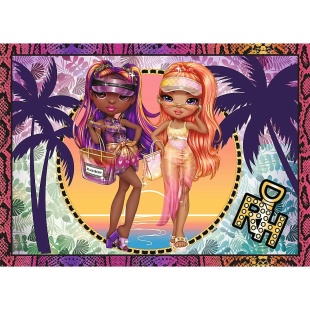 PUZZLE TREFL RAINBOW HIGH 4IN1 PAPUSILE FASHION - Img 4