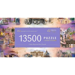 PUZZLE TREFL UFT 13500 ORASE DE DINCOLO DE NORI - Img 3