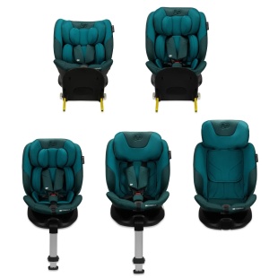 SCAUN AUTO KINDERKRAFT I-FIX, I-SIZE 40-150 CM, HARBOR BLUE - Img 3