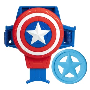 SPIDERMAN MARVEL ARMA SUPEREROU DISC BLASTER CAPTAIN AMERICA - Img 2