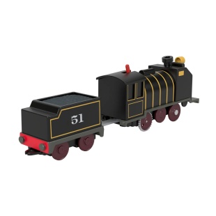THOMAS LOCOMOTIVA MOTORIZATA HIRO CU VAGON - Img 4