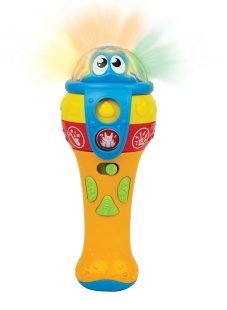WINFUN MICROFON CU SUNETE SI LUMINI - Img 2