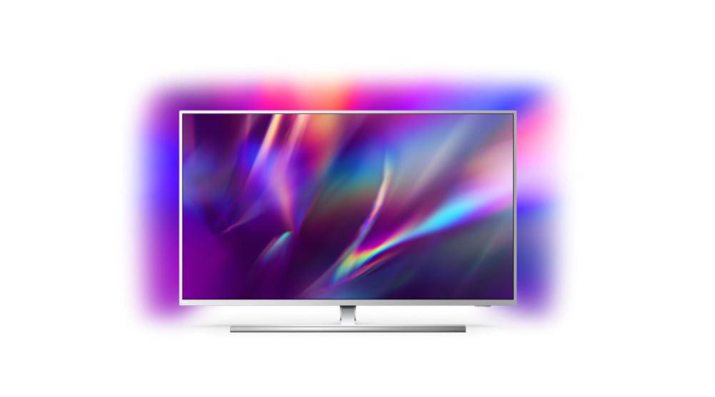 Televizor Philips Ambilight Pus Cm Led Smart Tv K Argintiu Plat