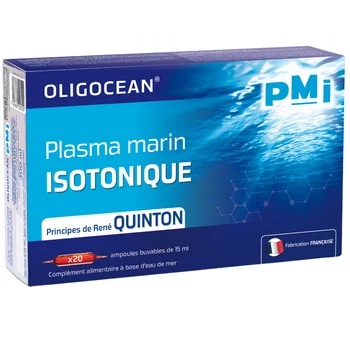 Plasma marina isotonica PMI, 20 fiole x 15 ml, Oligocean