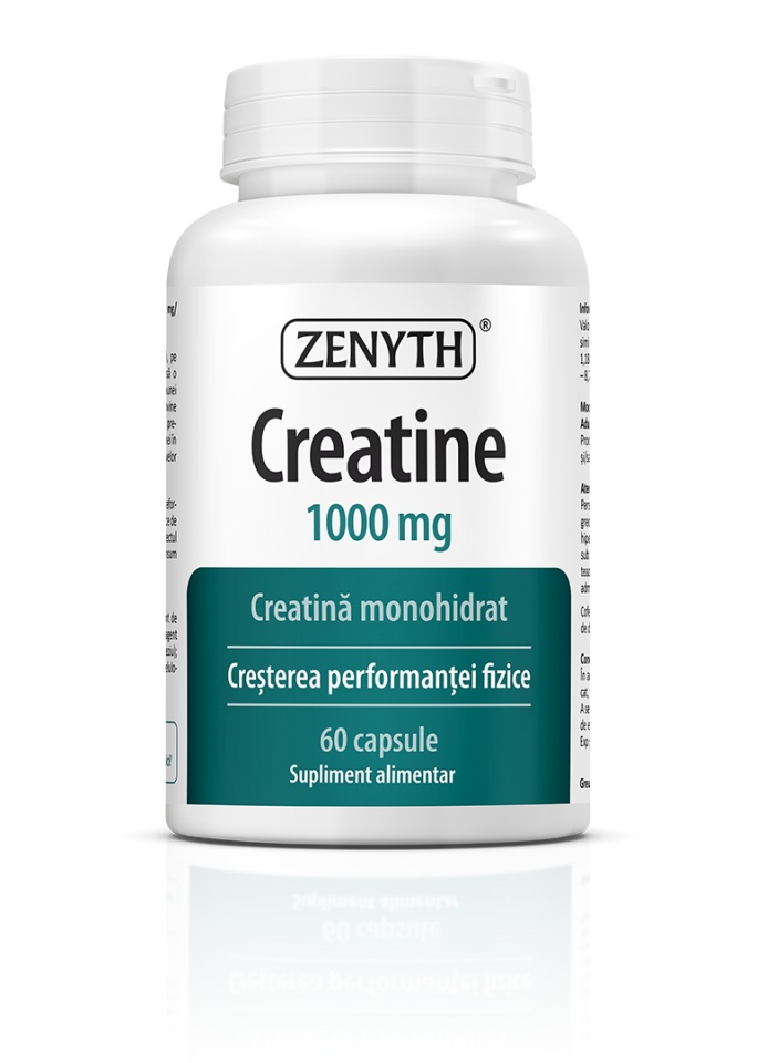 Creatine, 1000 mg, 60 capsule, Zenyth