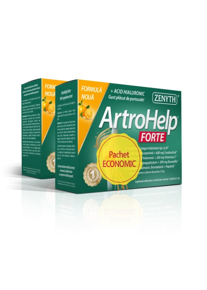 Pachet ArtroHelp Forte, 42 plicuri, Zenith