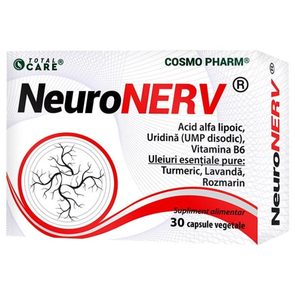NEURONERV® – Suport avansat pentru sistemul nervos periferic cu Uridina & Acid Alfa-Lipoic
