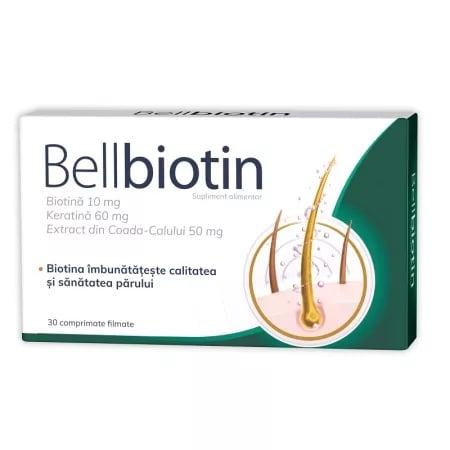 Bellbiotin, 30 comprimate, Zdrovit