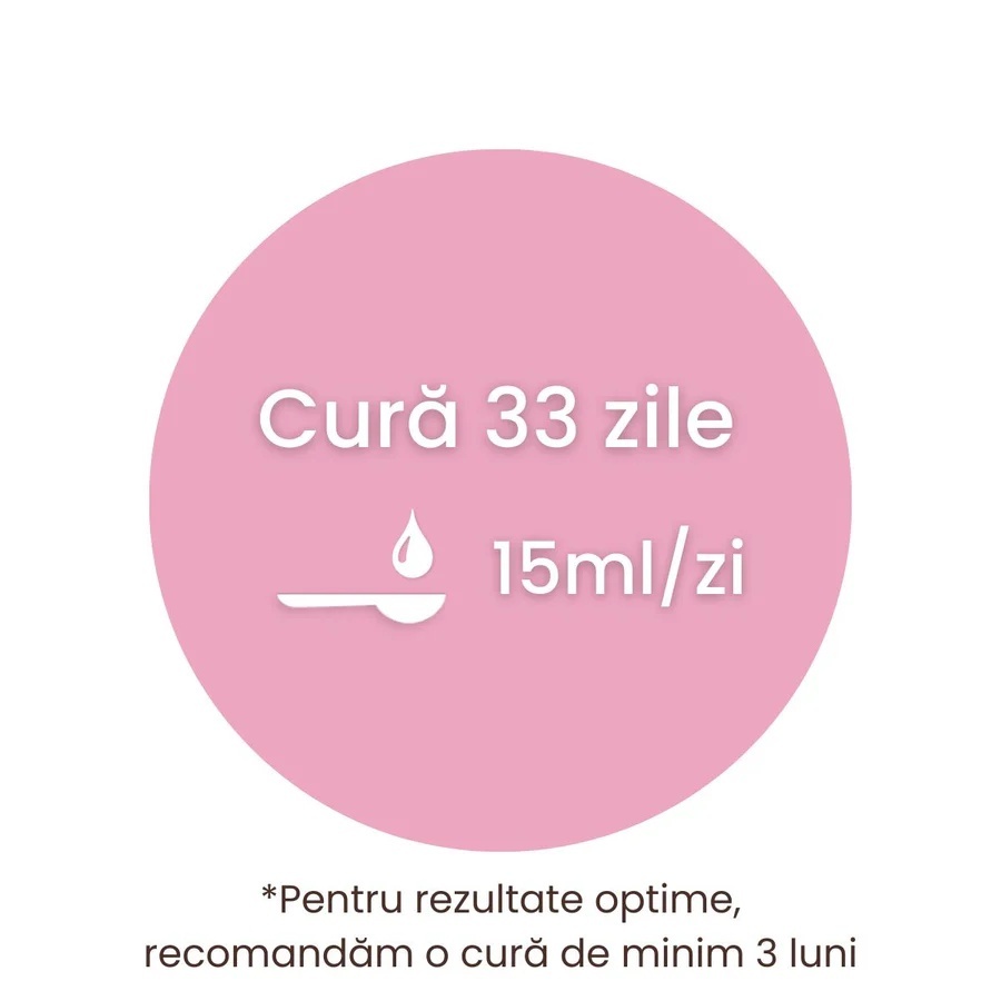 Colagenus Frumusețe - Colagen lichid hidrolizat cu acid hialuronic și biotină. Flacon 500ml. Susține sănătatea și frumusețea pielii, unghiilor și părului. Reduce ridurile și căderea părului. Întărește unghiile - 3 | YEO