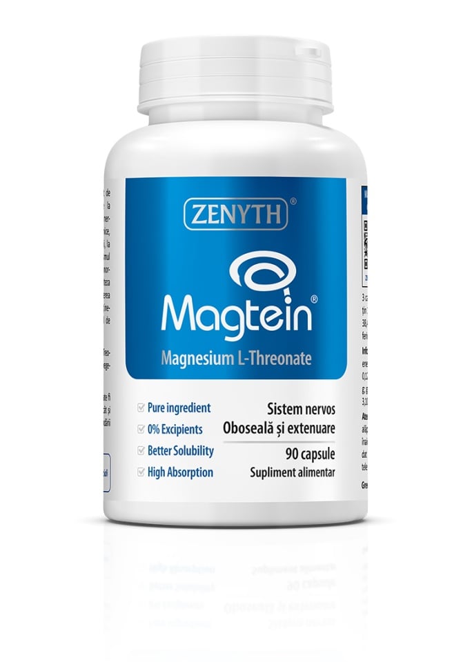 Magnesium L-Threonate Magtein, 90 capsule, Zenyth